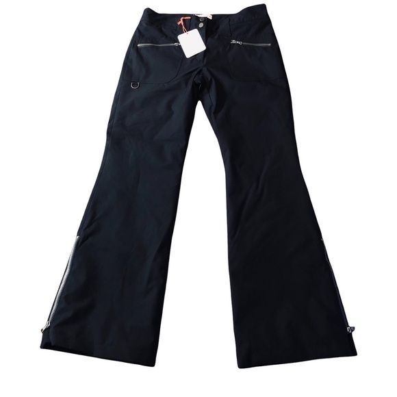 Erin Snow - Womens black Parker Ski Pants Eco Sporty size 8 NWT - Picture 1 of 16